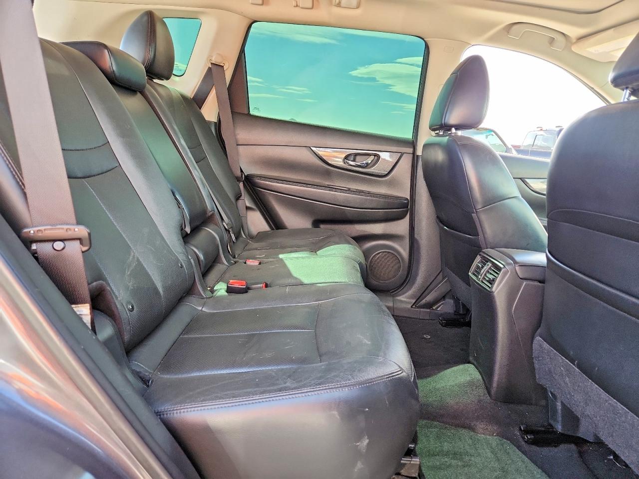 2014 Nissan Rogue Sl Gray vin: 5N1AT2MVXEC837952