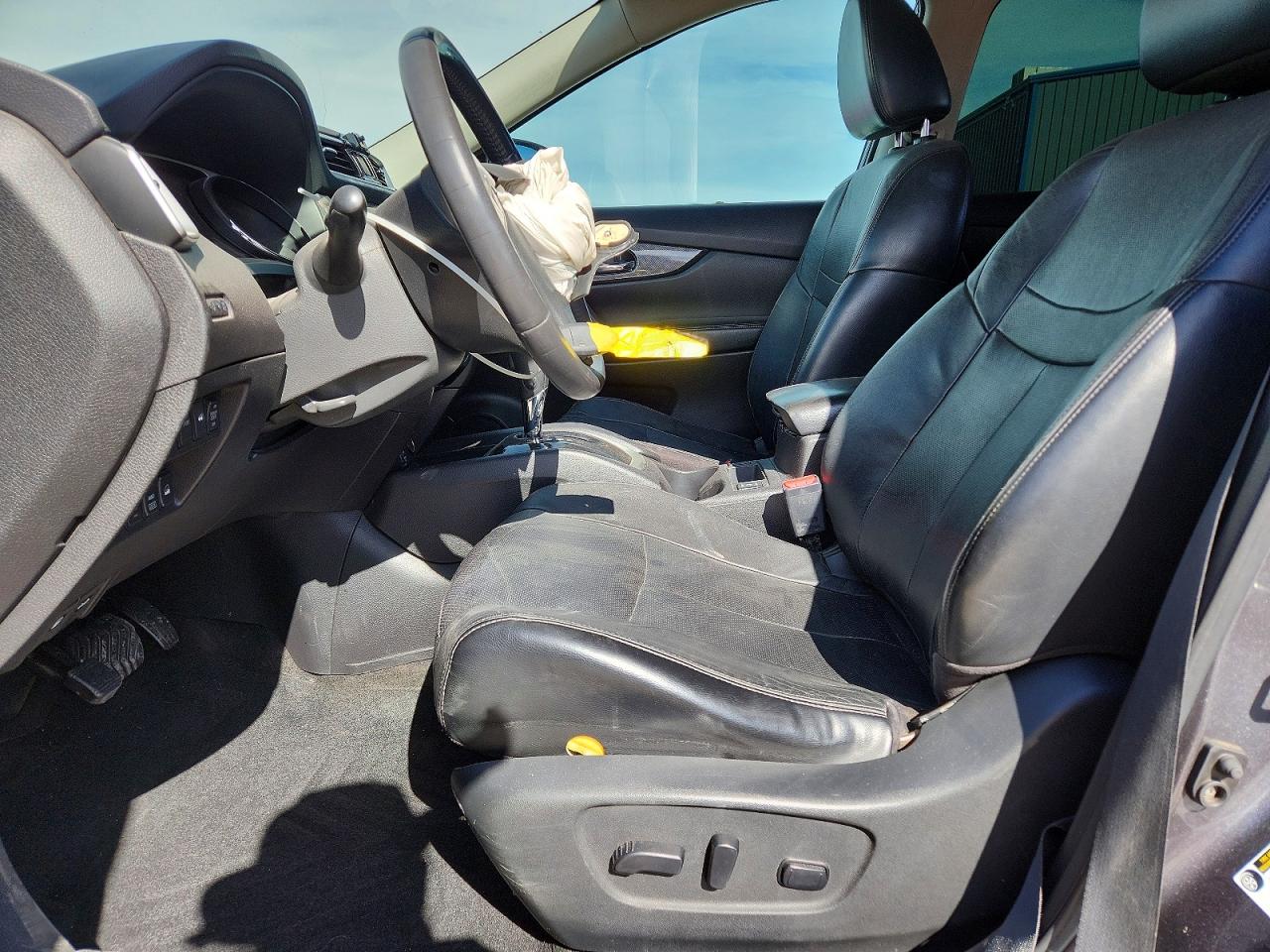 2014 Nissan Rogue Sl Gray vin: 5N1AT2MVXEC837952