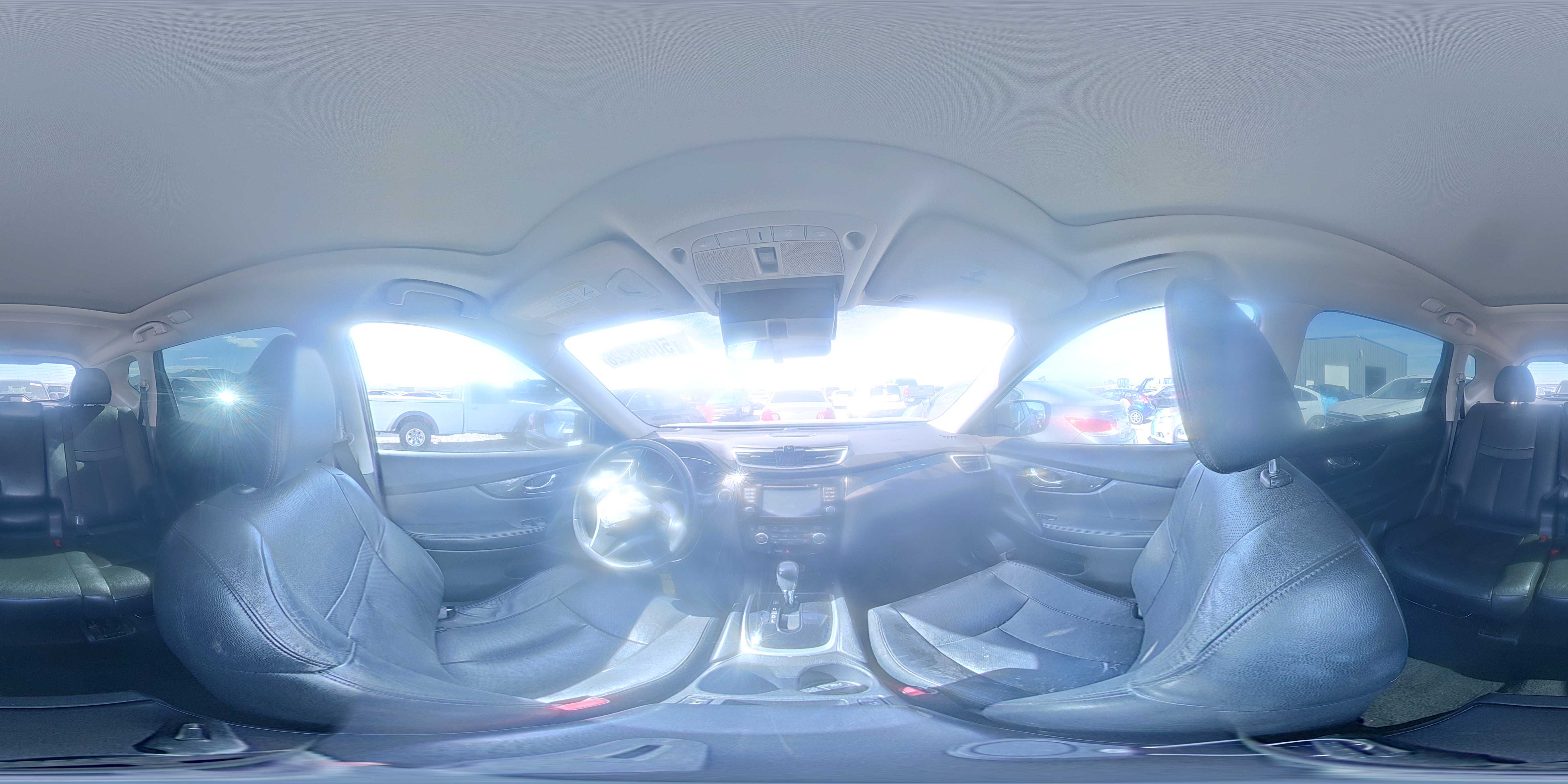 2014 Nissan Rogue Sl Gray vin: 5N1AT2MVXEC837952