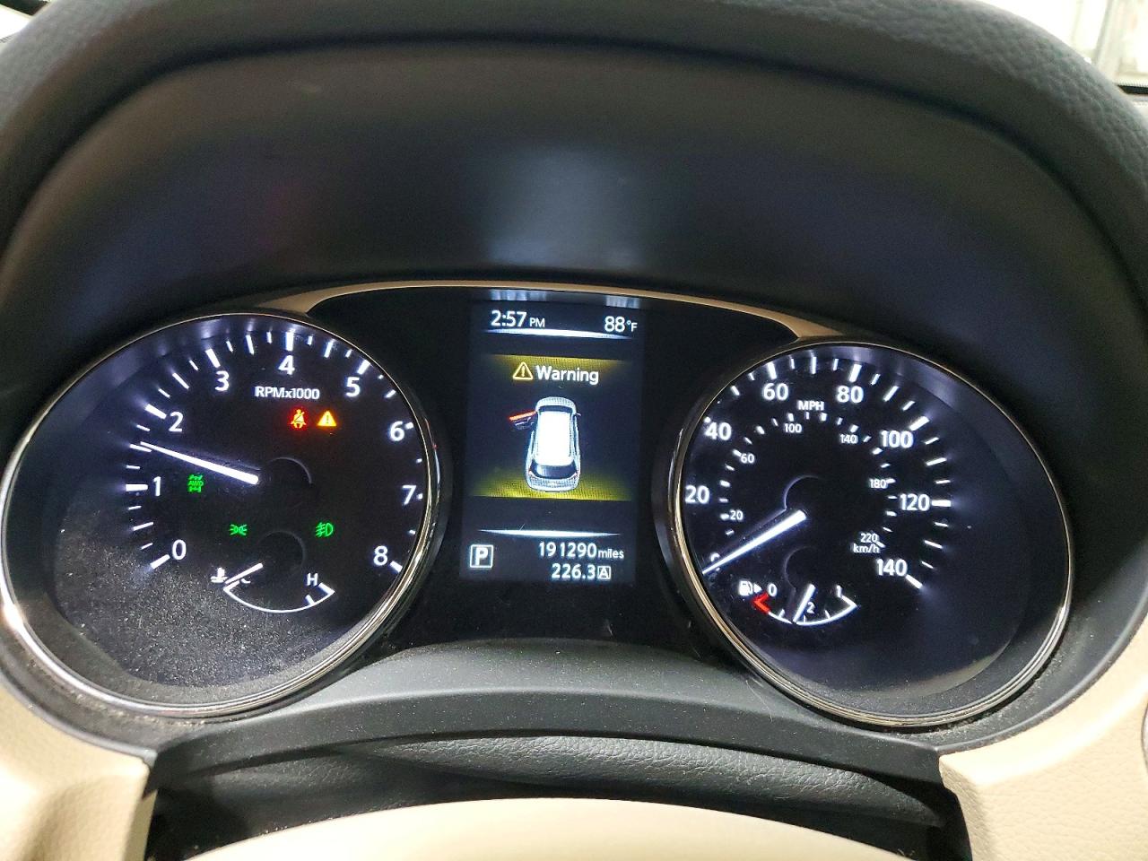 2014 Nissan Rogue Sl White vin: 5N1AT2MVXEC844433