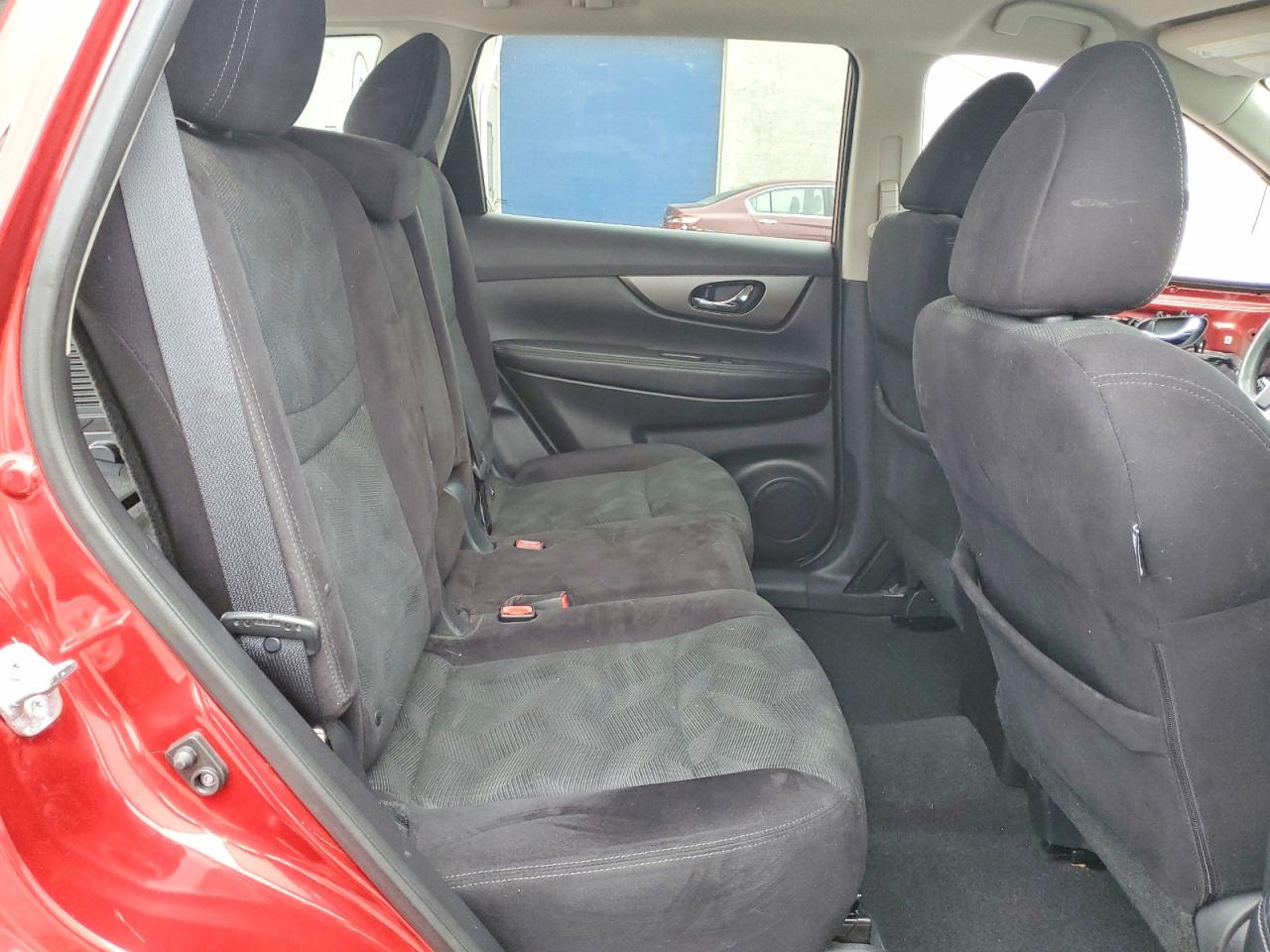 2014 Nissan Rogue Sv Red vin: 5N1AT2MVXEC861829
