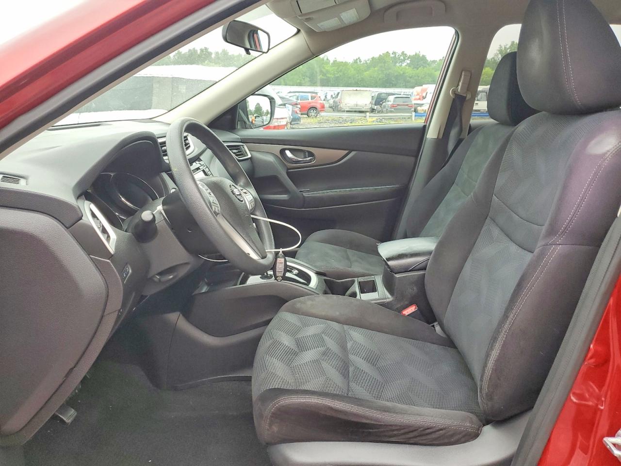 2014 Nissan Rogue Sv Red vin: 5N1AT2MVXEC861829