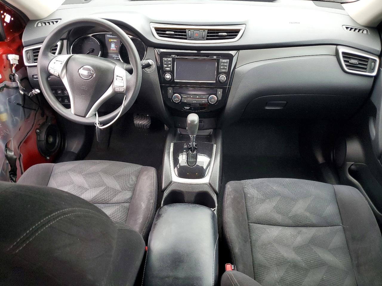 2014 Nissan Rogue Sv Red vin: 5N1AT2MVXEC861829