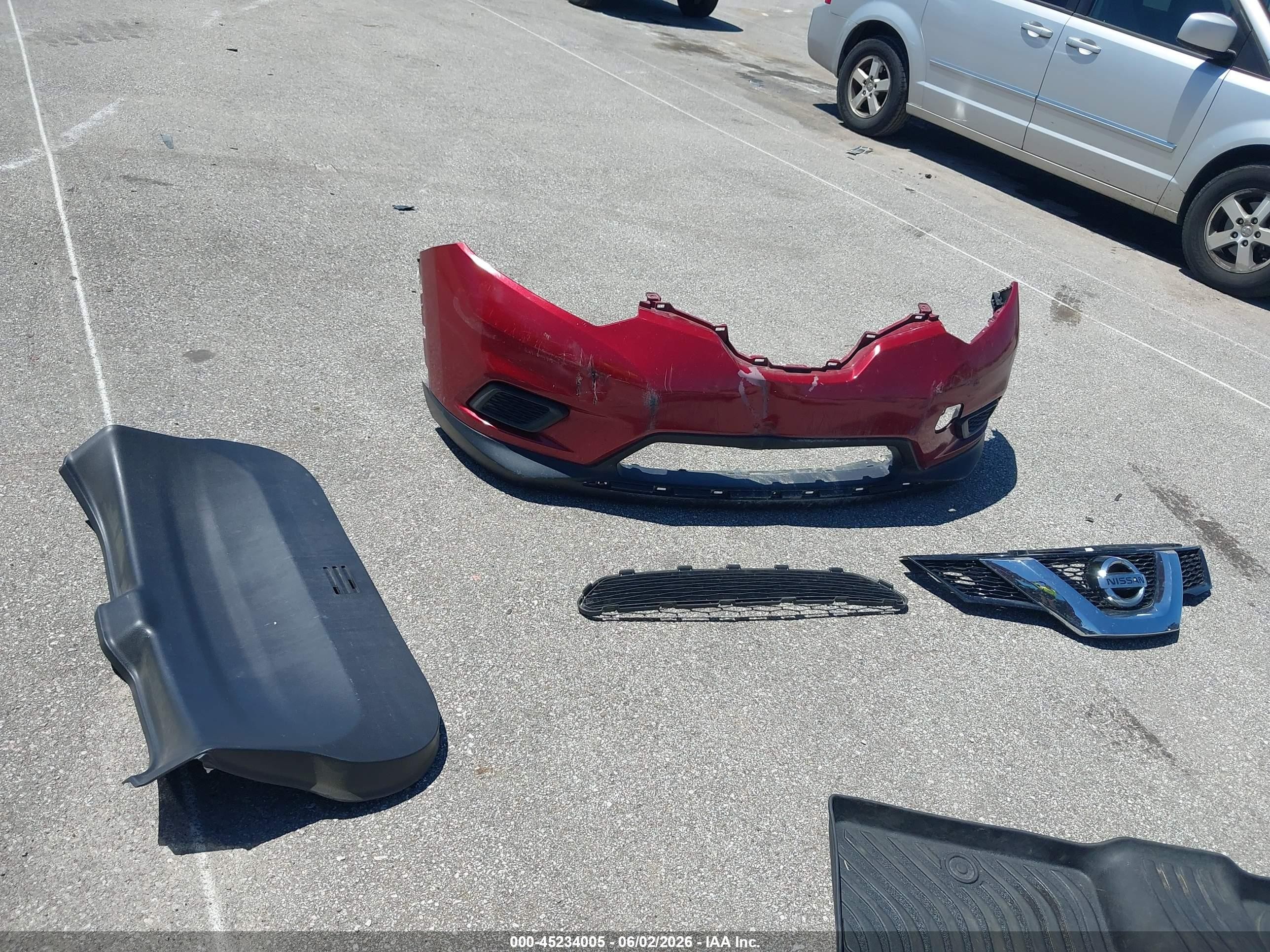 2015 Nissan Rogue Sv Red vin: 5N1AT2MVXFC770495