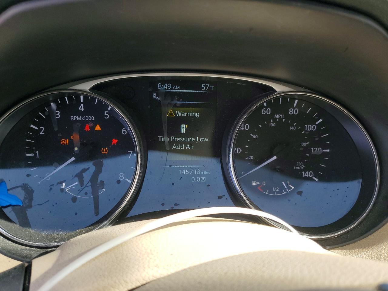 2015 Nissan Rogue Sl Blue vin: 5N1AT2MVXFC770772