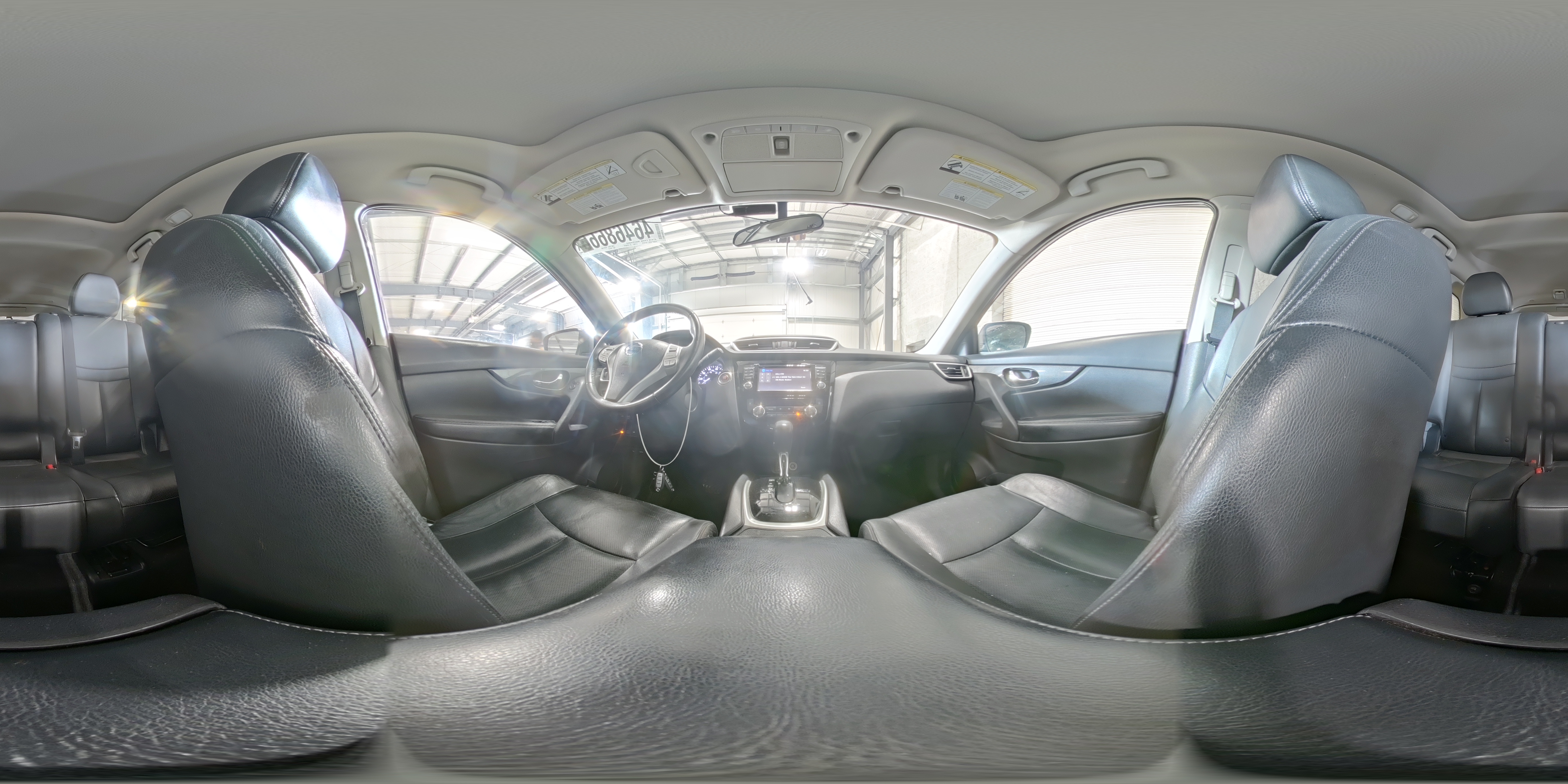 2015 Nissan Rogue Sl Red vin: 5N1AT2MVXFC779732