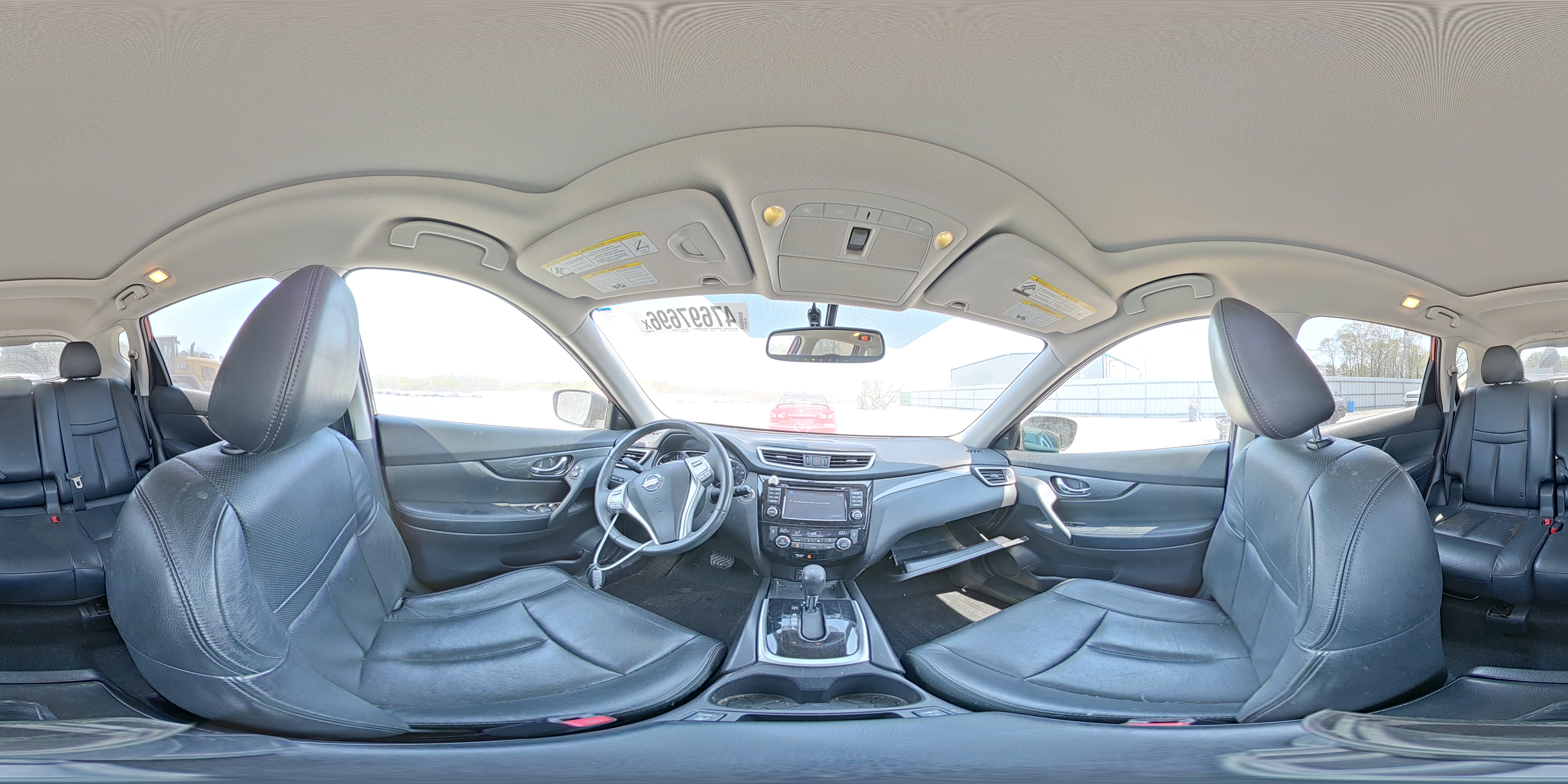 2015 Nissan Rogue S Красный vin: 5N1AT2MVXFC785921