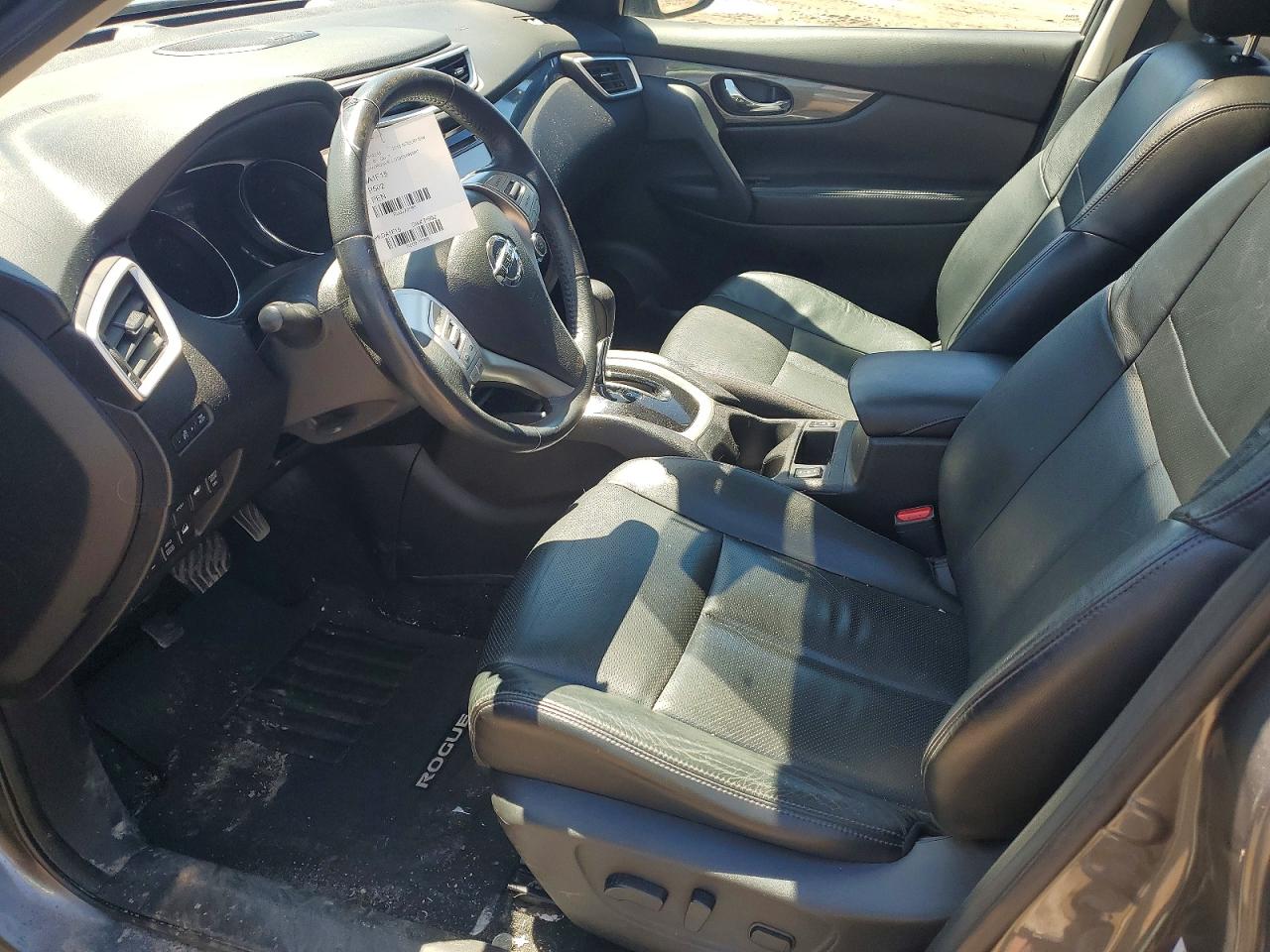 2015 Nissan Rogue S Gray vin: 5N1AT2MVXFC819243