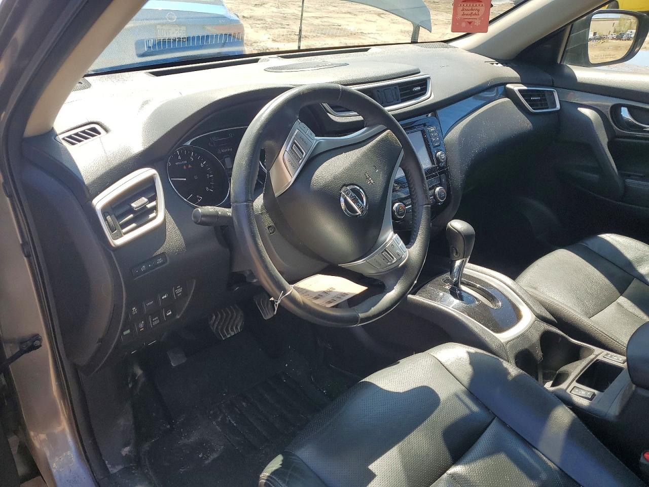 2015 Nissan Rogue S Gray vin: 5N1AT2MVXFC819243