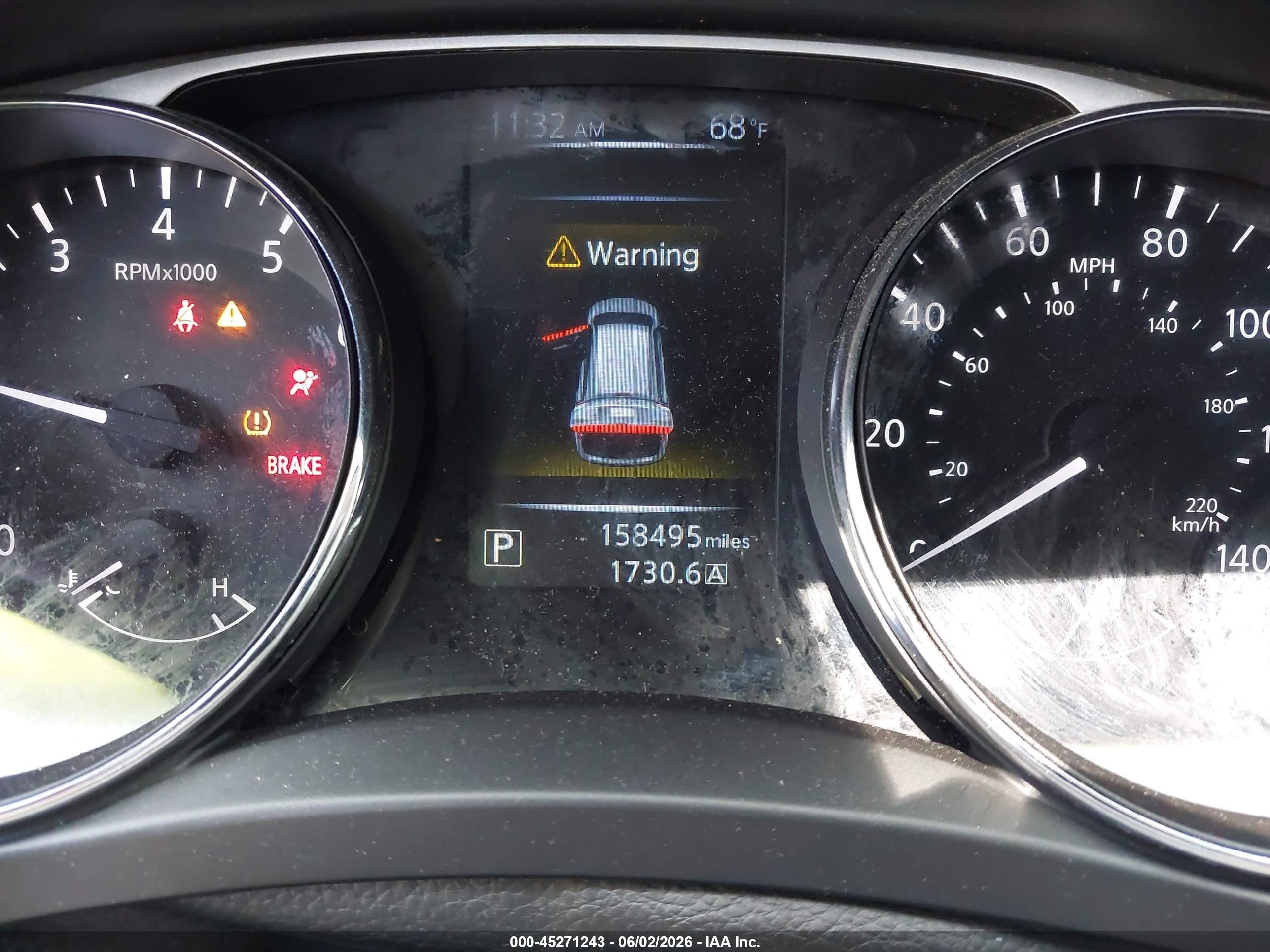 2015 Nissan Rogue Sv Red vin: 5N1AT2MVXFC843512