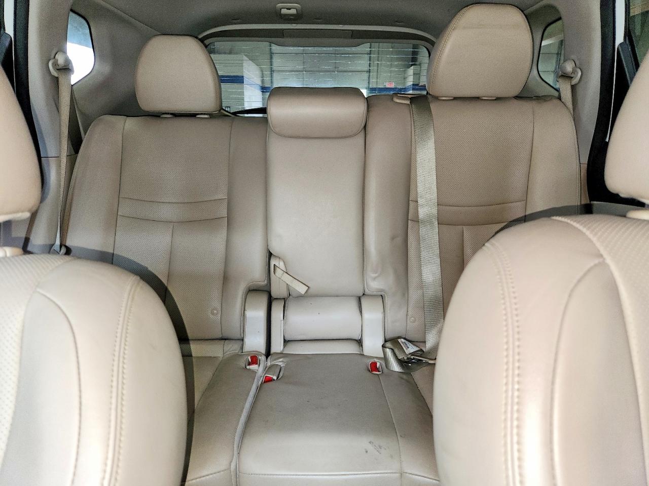 2015 Nissan Rogue Sl White vin: 5N1AT2MVXFC854509