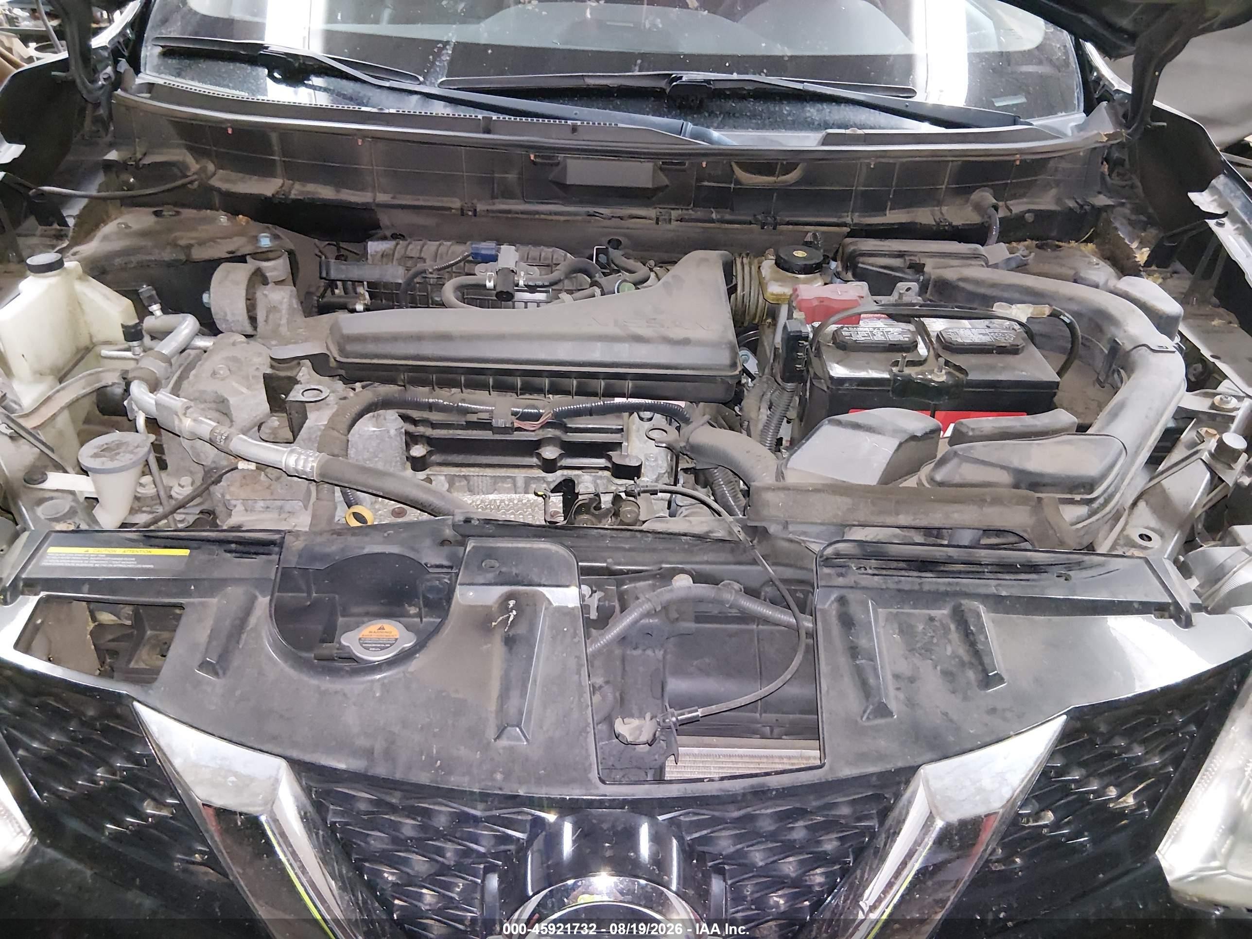 2015 Nissan Rogue Sl Черный vin: 5N1AT2MVXFC876011
