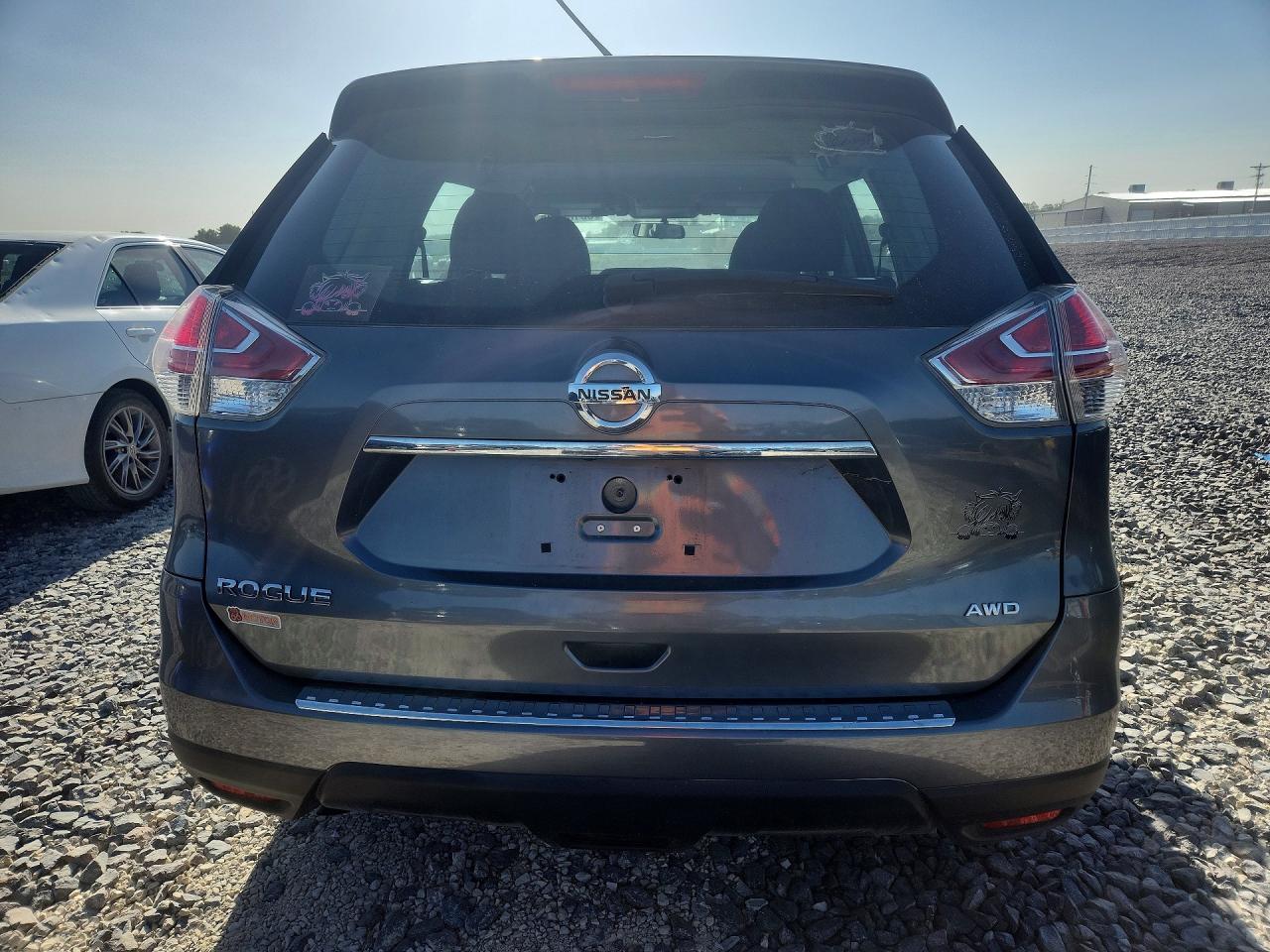 2015 Nissan Rogue S Charcoal vin: 5N1AT2MVXFC883573