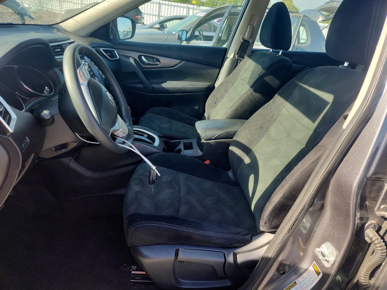 2015 Nissan Rogue S Charcoal vin: 5N1AT2MVXFC883573