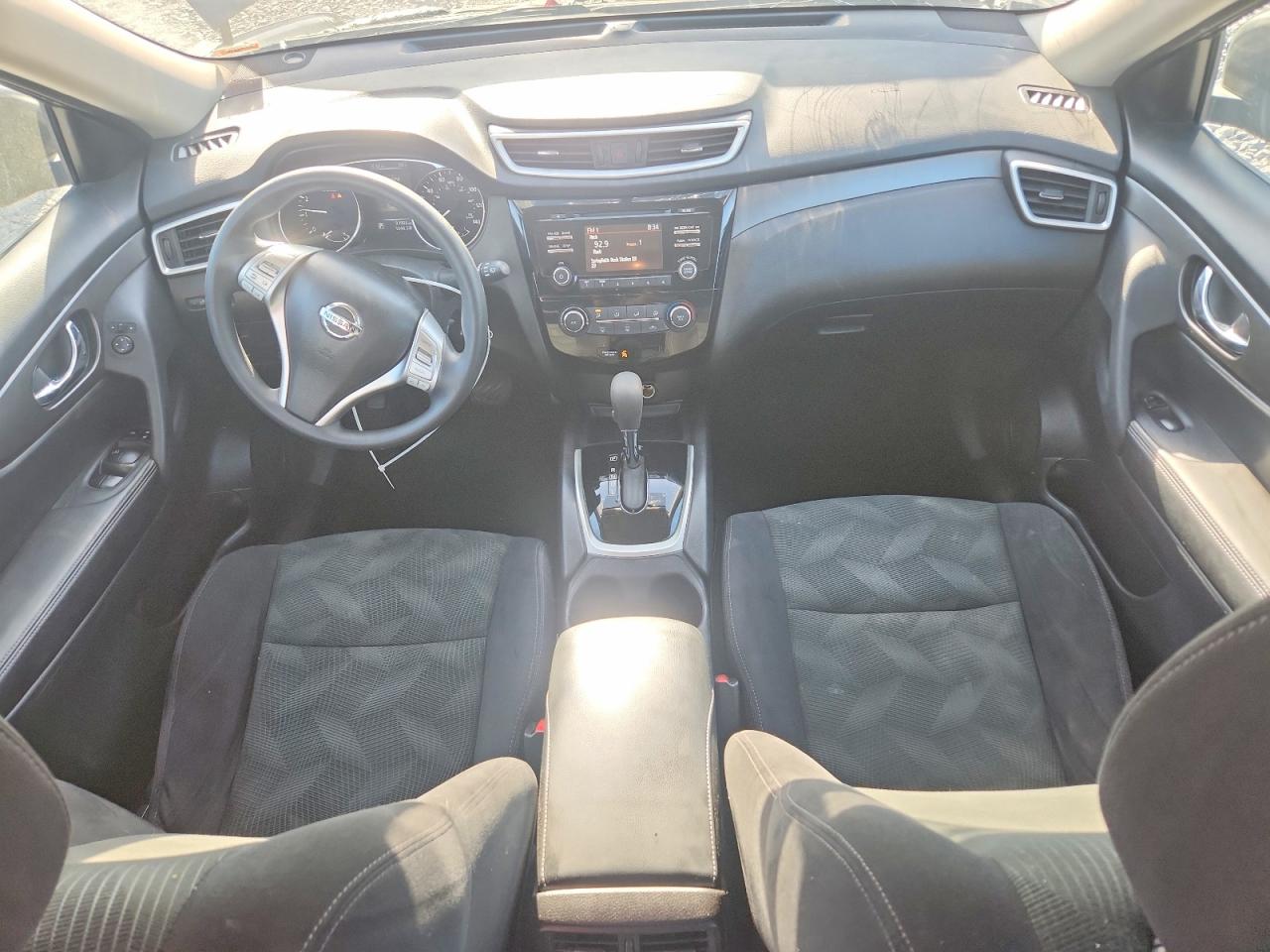 2015 Nissan Rogue S Charcoal vin: 5N1AT2MVXFC883573