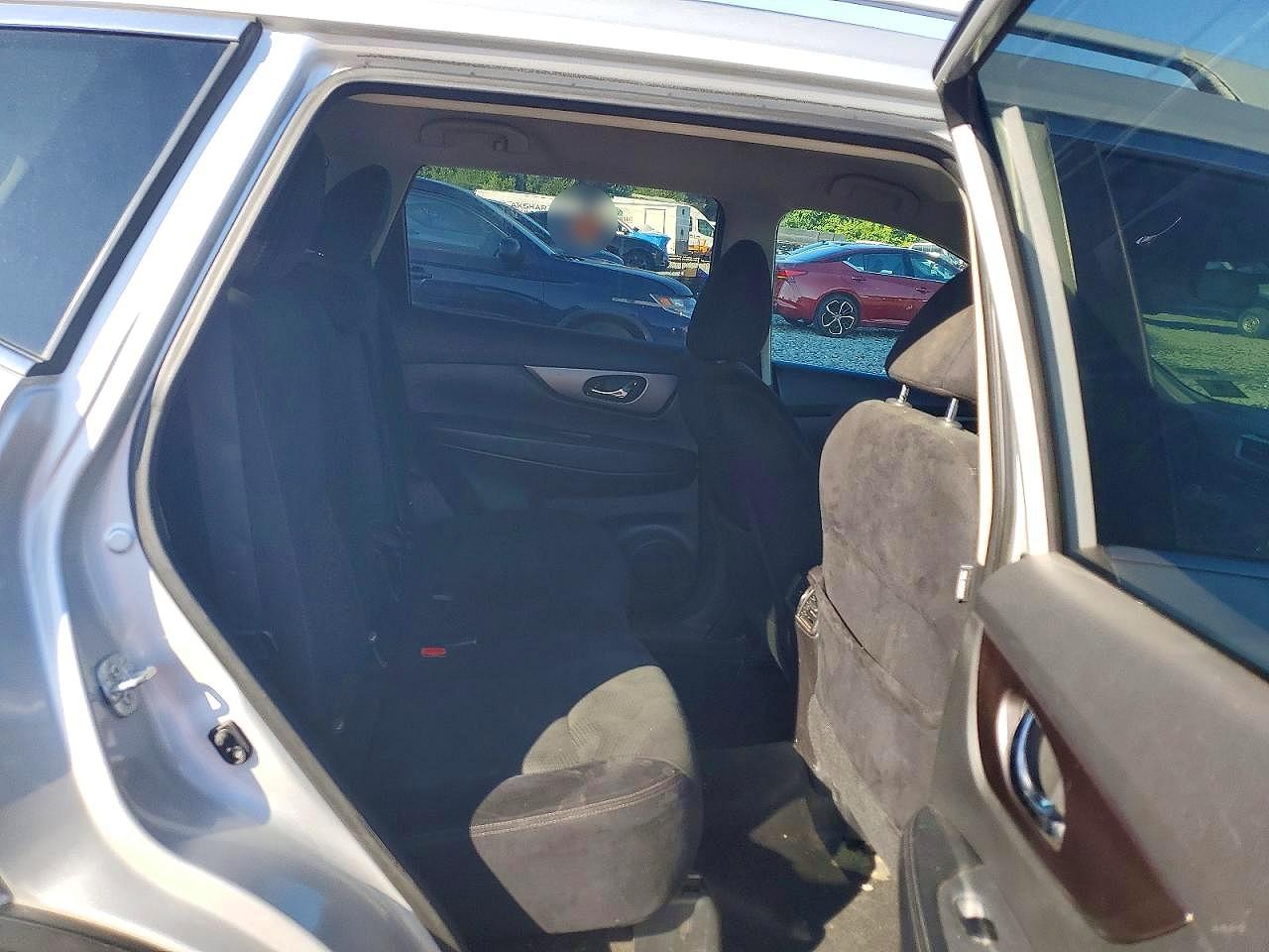 2015 Nissan Rogue Sv Silver vin: 5N1AT2MVXFC912716