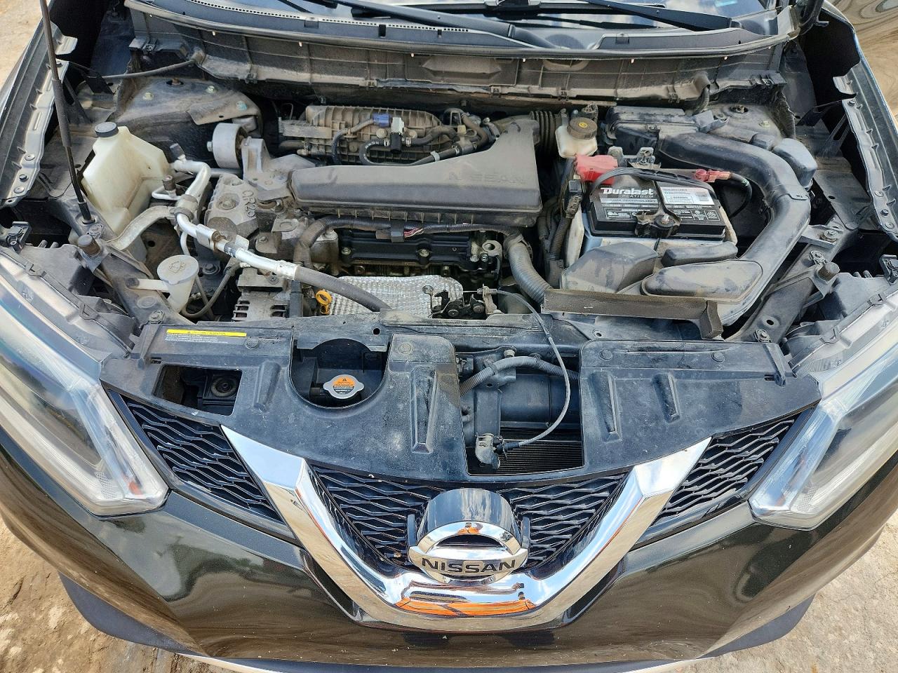 2015 Nissan Rogue Sv Green vin: 5N1AT2MVXFC922260