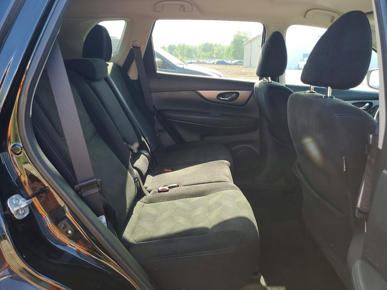 2015 Nissan Rogue Sv Black vin: 5N1AT2MVXFC927555