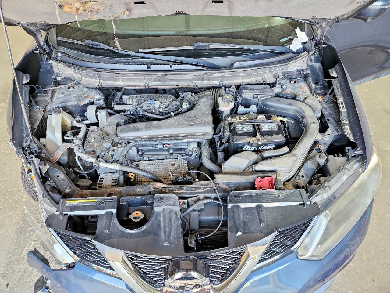 2016 Nissan Rogue Sv Blue vin: 5N1AT2MVXGC799951