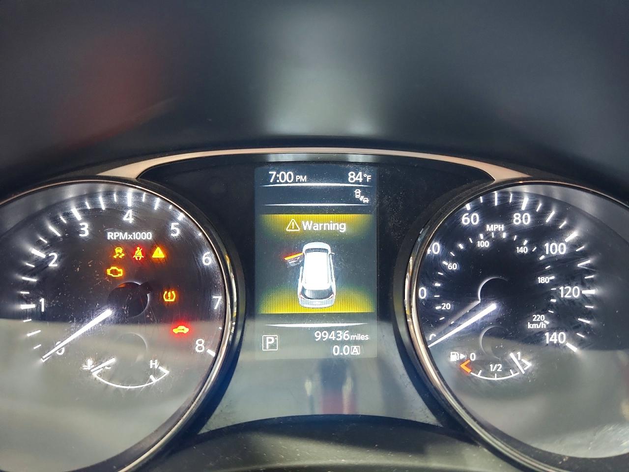 2016 Nissan Rogue Sv Blue vin: 5N1AT2MVXGC799951