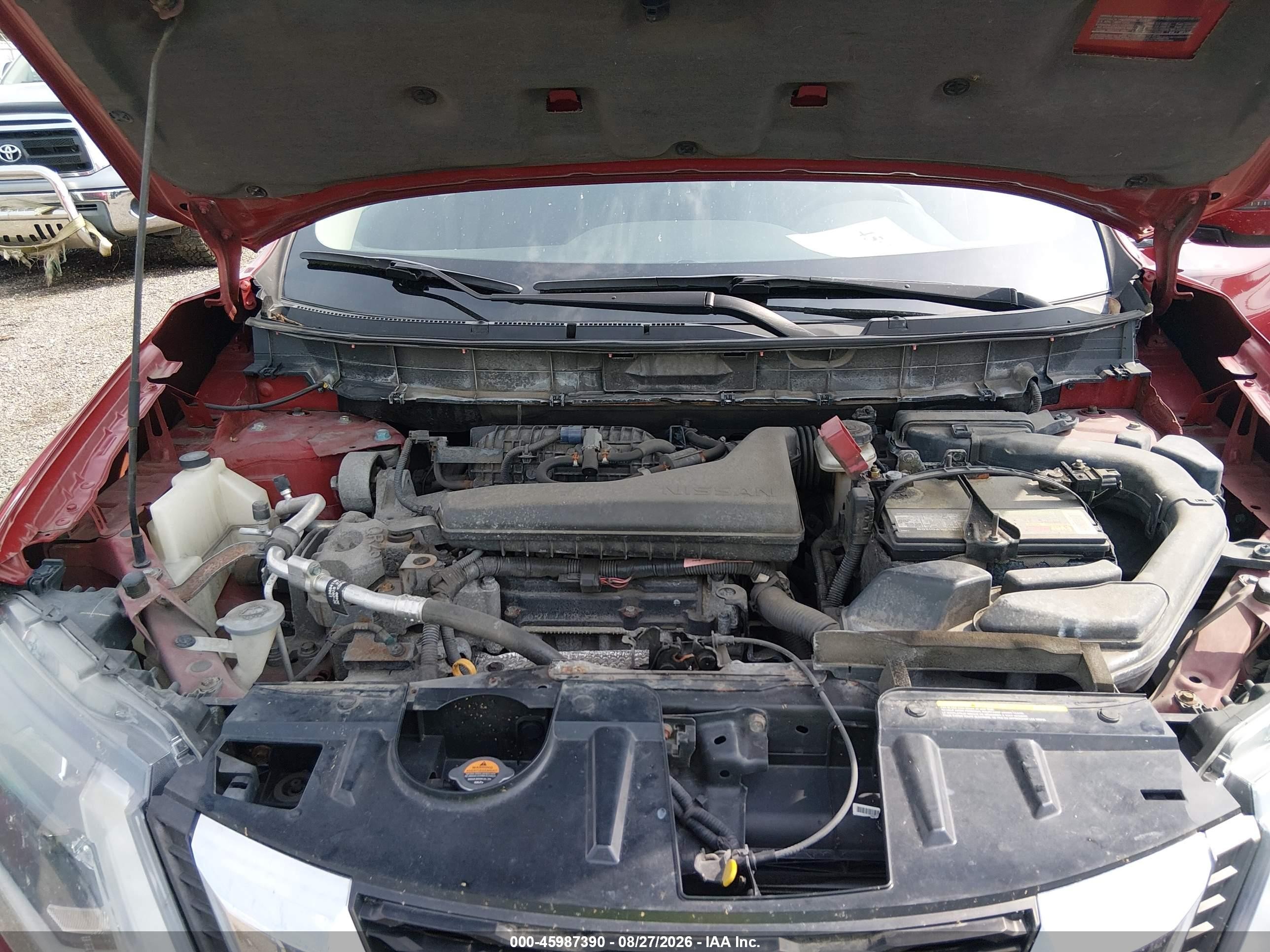2018 Nissan Rogue Sv Red vin: 5N1AT2MVXJC762082