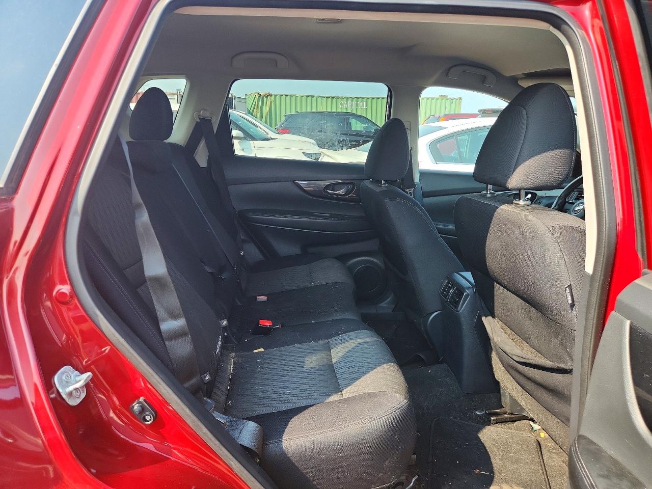 2018 Nissan Rogue Sv Red vin: 5N1AT2MVXJC803617