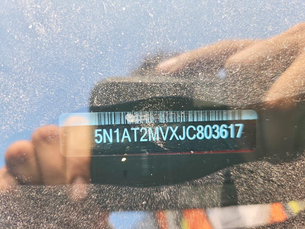 2018 Nissan Rogue Sv Red vin: 5N1AT2MVXJC803617