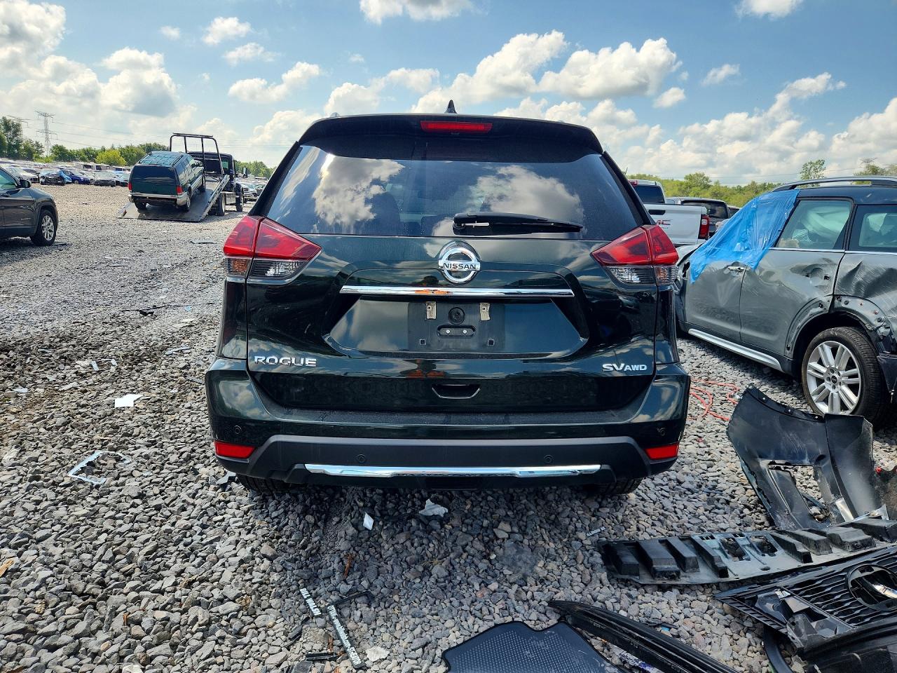 2020 Nissan Rogue Sv Black vin: 5N1AT2MVXLC743843