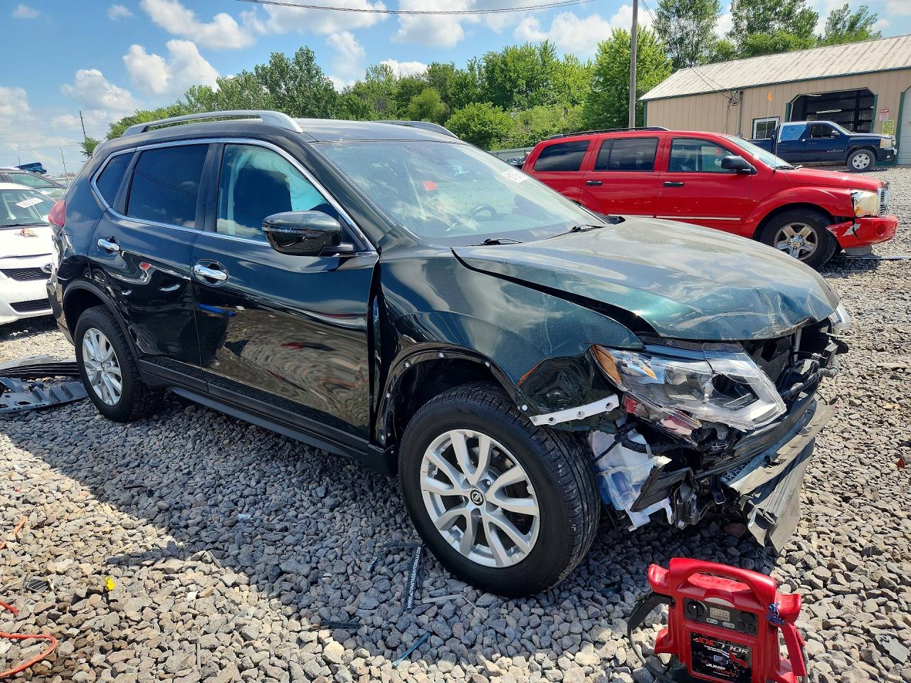 2020 Nissan Rogue Sv Black vin: 5N1AT2MVXLC743843
