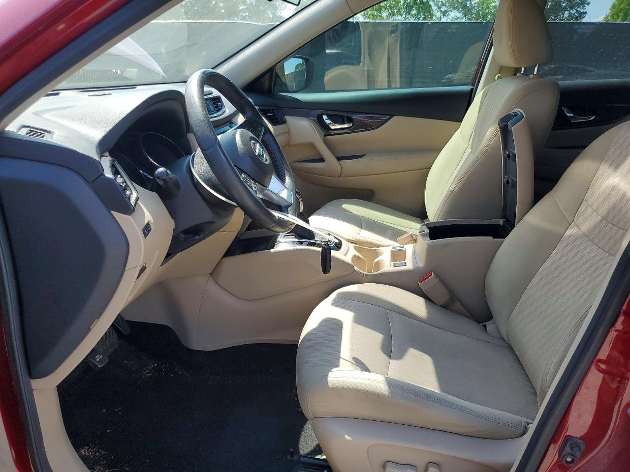 2020 Nissan Rogue Sv Red vin: 5N1AT2MVXLC764613