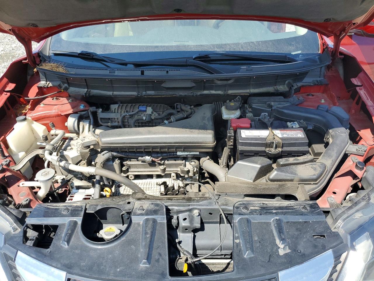2020 Nissan Rogue Sv Red vin: 5N1AT2MVXLC764613