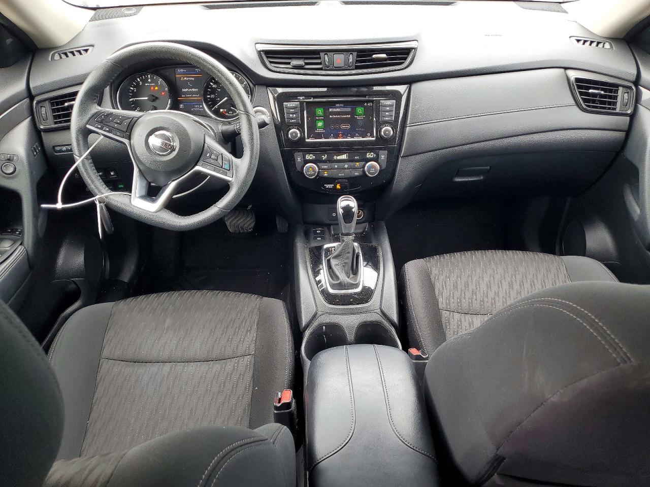 2020 Nissan Rogue Sv Gray vin: 5N1AT2MVXLC777152