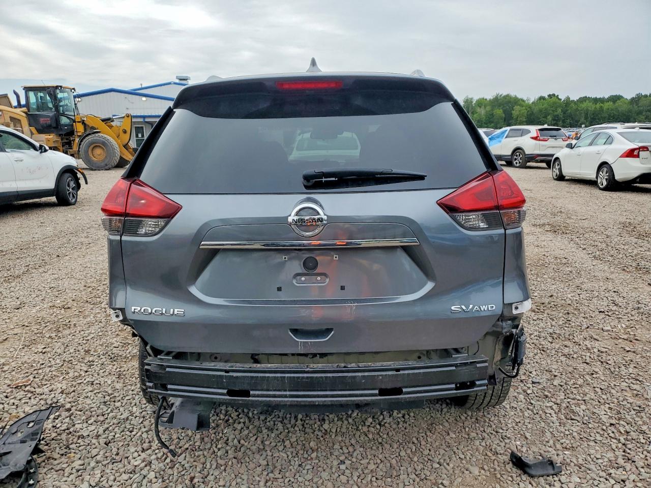 2020 Nissan Rogue Sv Gray vin: 5N1AT2MVXLC777152