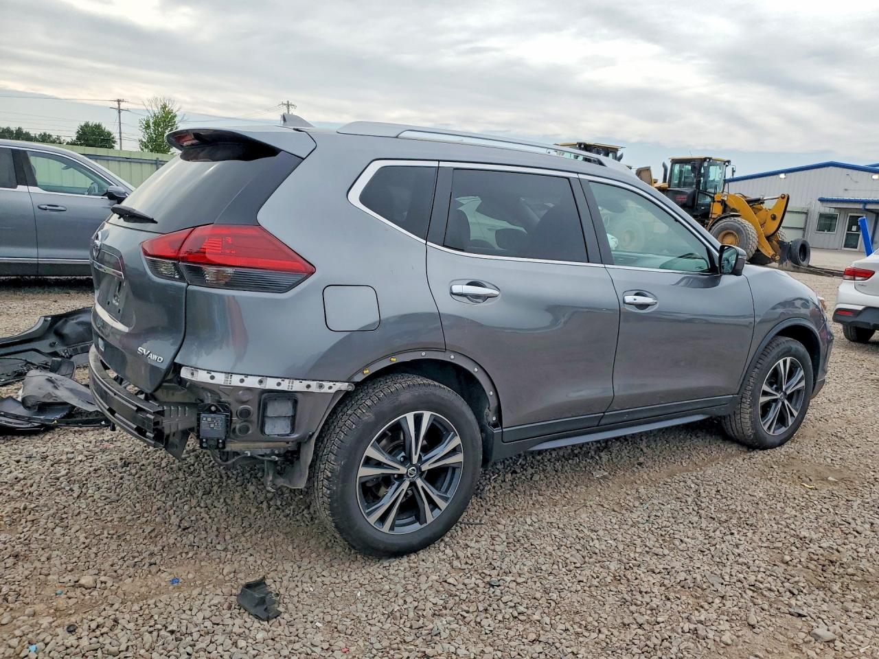 2020 Nissan Rogue Sv Gray vin: 5N1AT2MVXLC777152