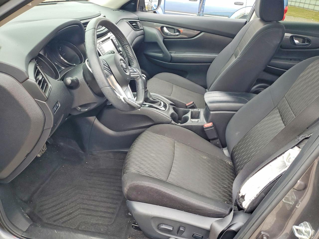 2020 Nissan Rogue Sv Gray vin: 5N1AT2MVXLC777152