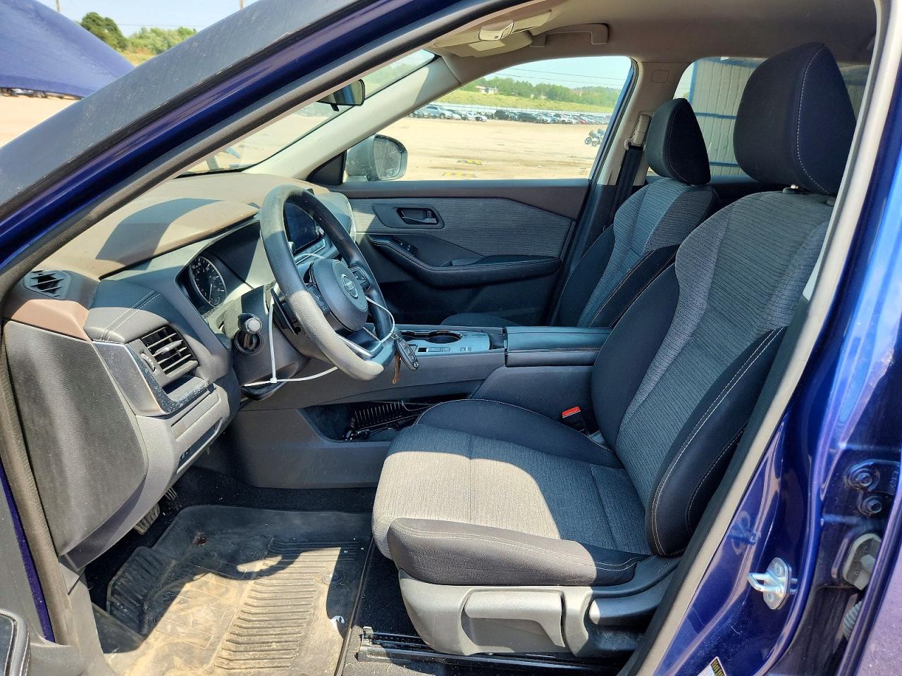 2021 Nissan Rogue S Синий vin: 5N1AT3AA4MC746987