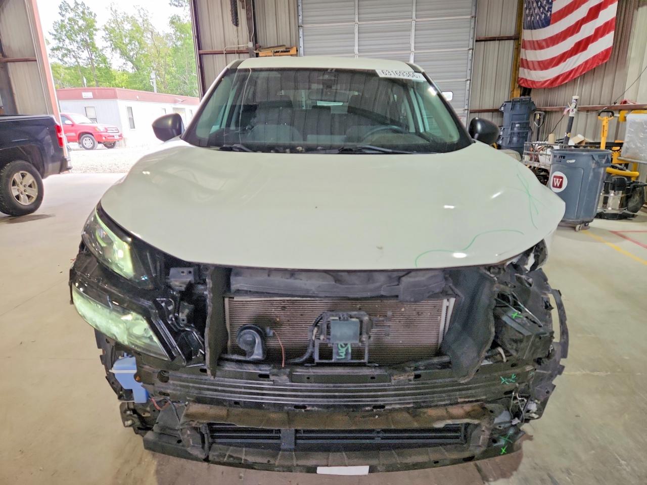 2021 Nissan Rogue S White vin: 5N1AT3AA5MC724027