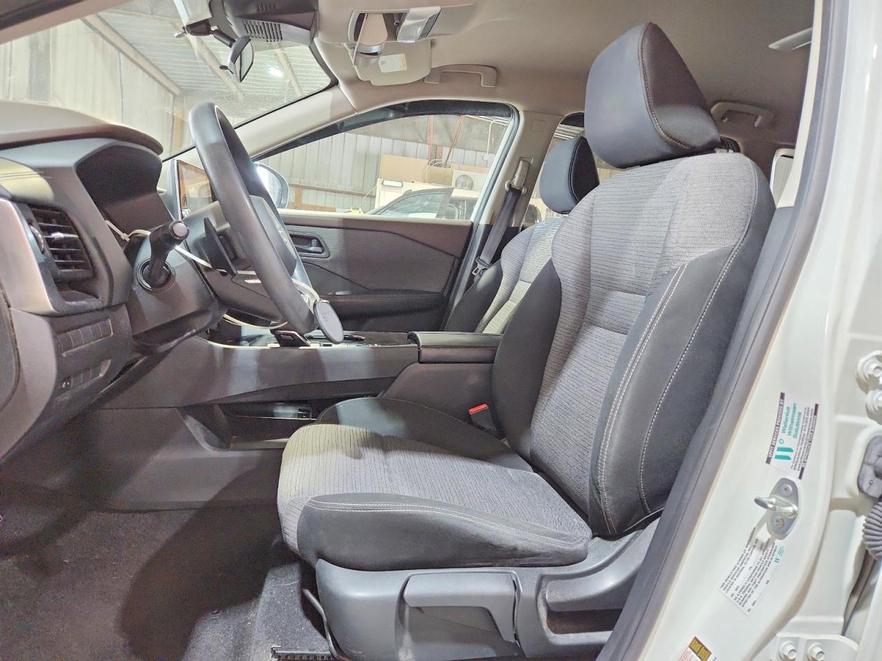 2021 Nissan Rogue S White vin: 5N1AT3AA5MC724027