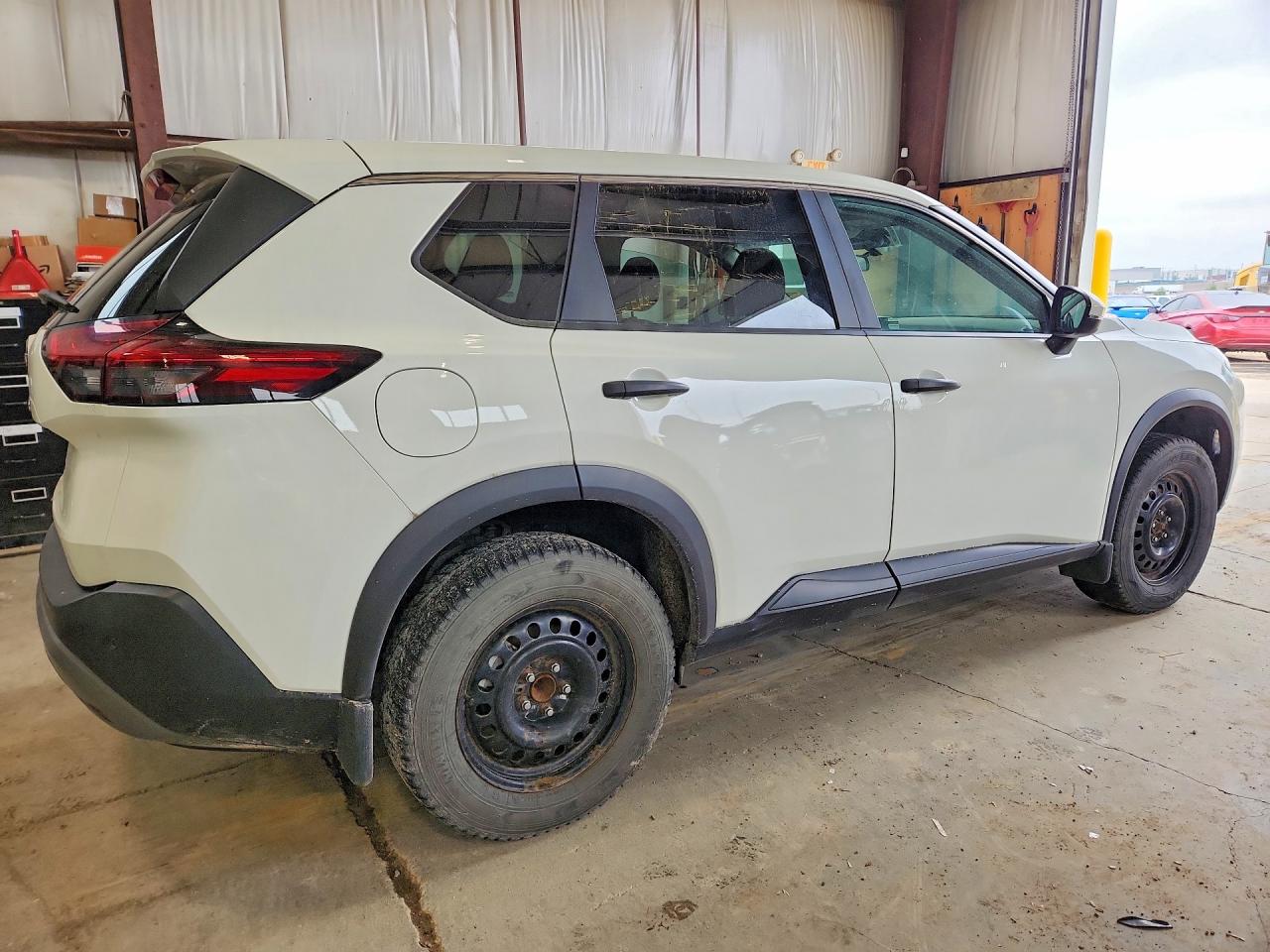 2022 Nissan Rogue S White vin: 5N1AT3AA6NC690925