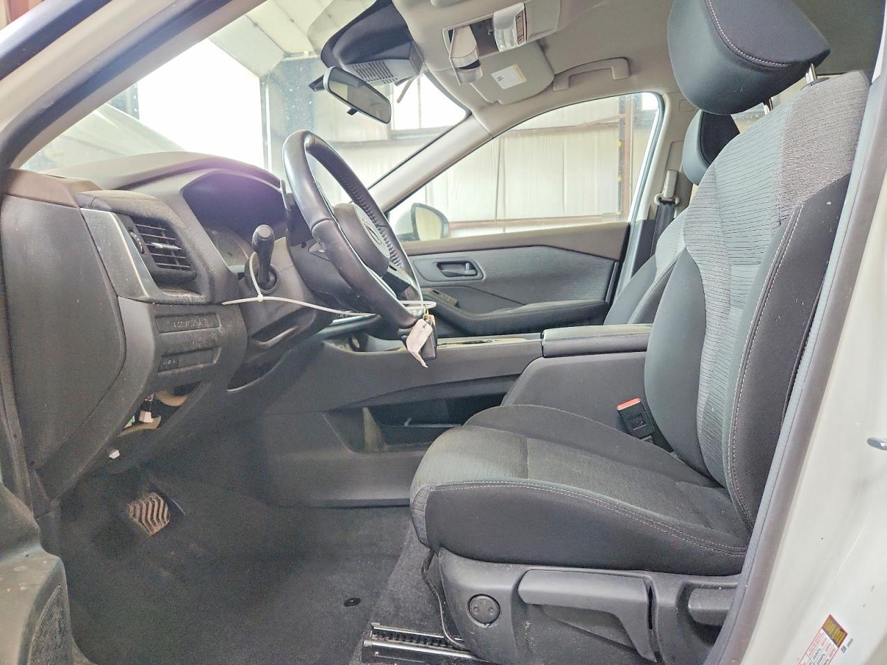 2022 Nissan Rogue S White vin: 5N1AT3AA6NC690925