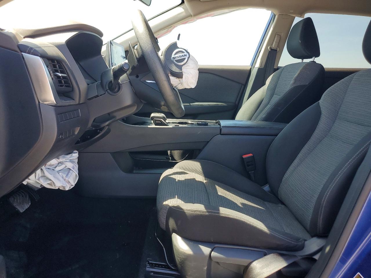 2021 Nissan Rogue S Blue vin: 5N1AT3AB0MC711534