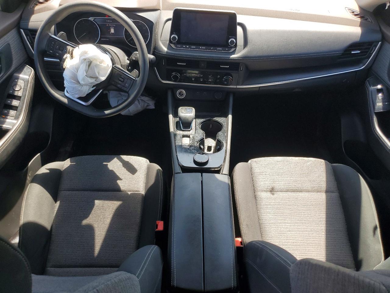 2021 Nissan Rogue S Blue vin: 5N1AT3AB0MC711534