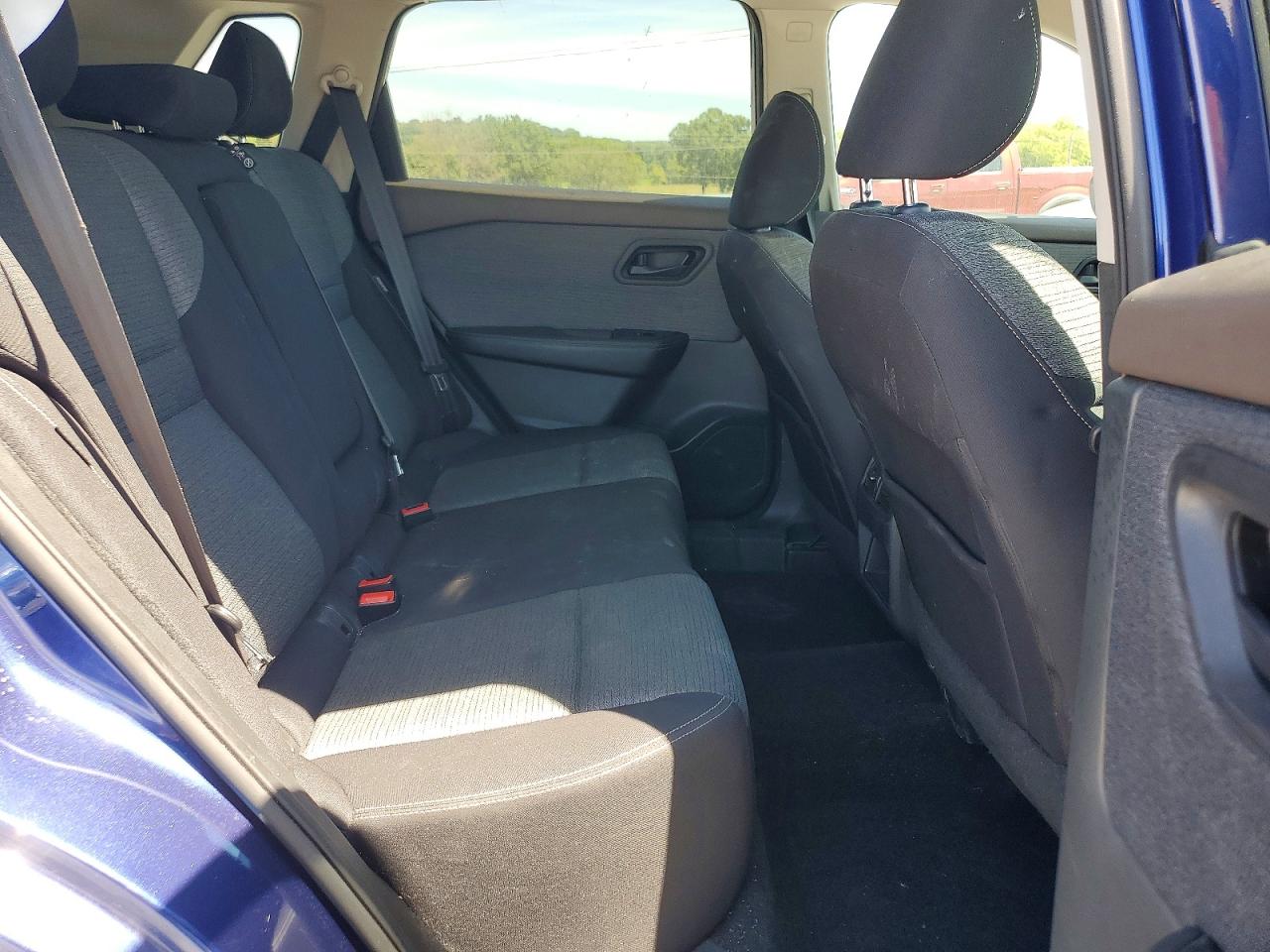2021 Nissan Rogue S Blue vin: 5N1AT3AB0MC711534