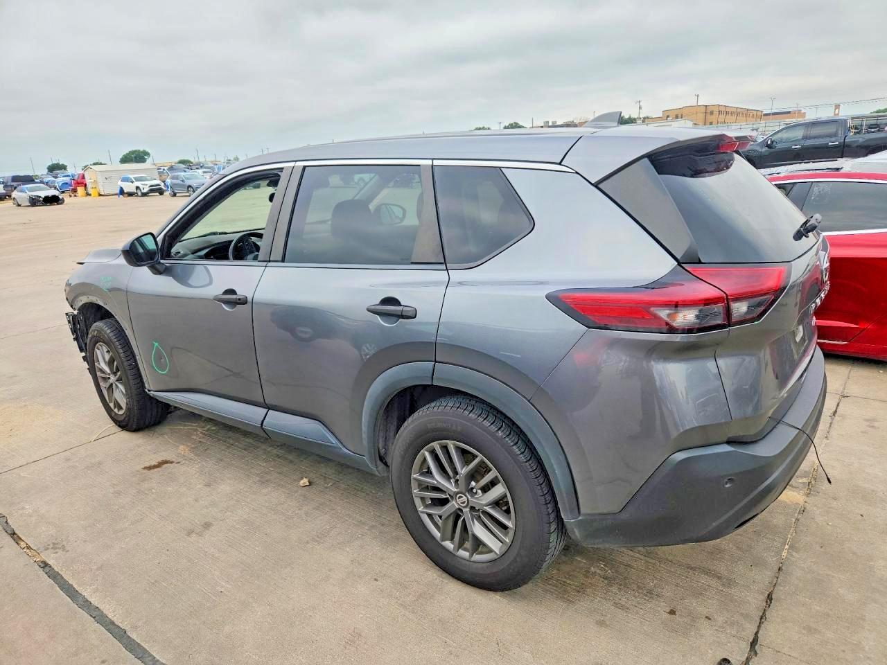 2021 Nissan Rogue S Silver vin: 5N1AT3AB0MC845282