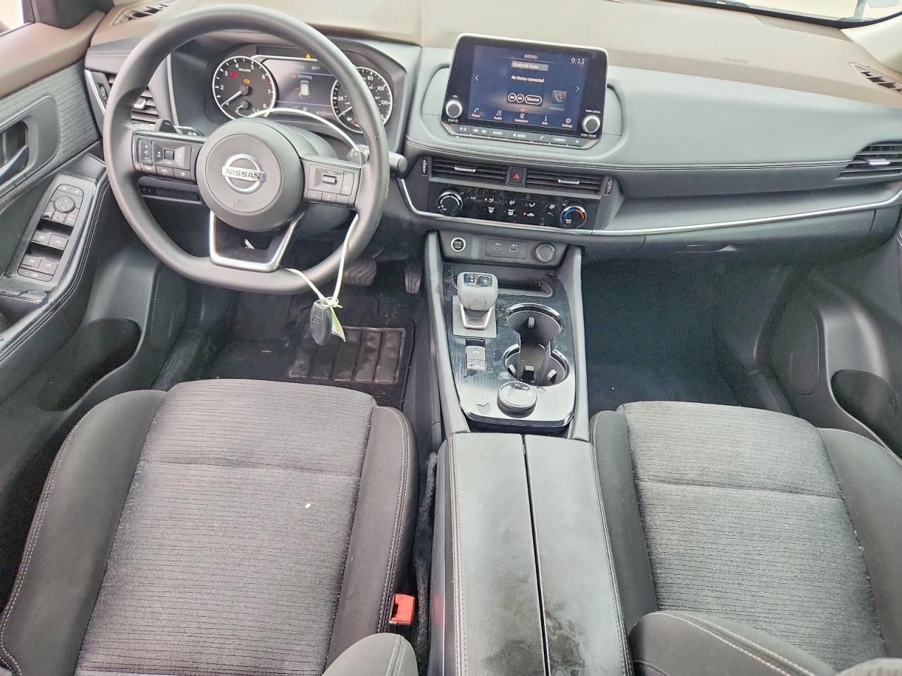 2021 Nissan Rogue S Silver vin: 5N1AT3AB0MC845282