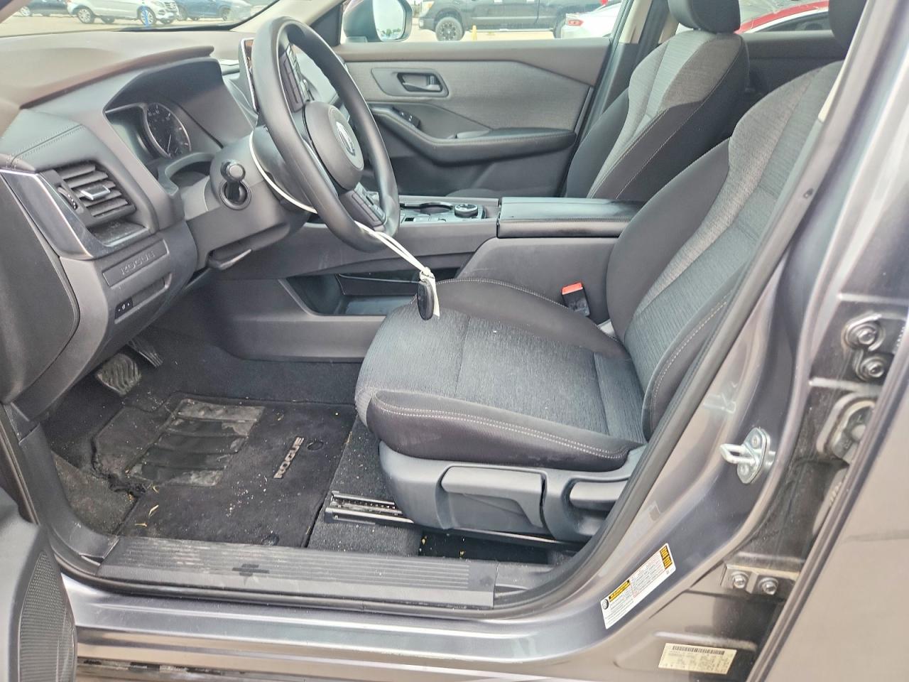2021 Nissan Rogue S Silver vin: 5N1AT3AB0MC845282