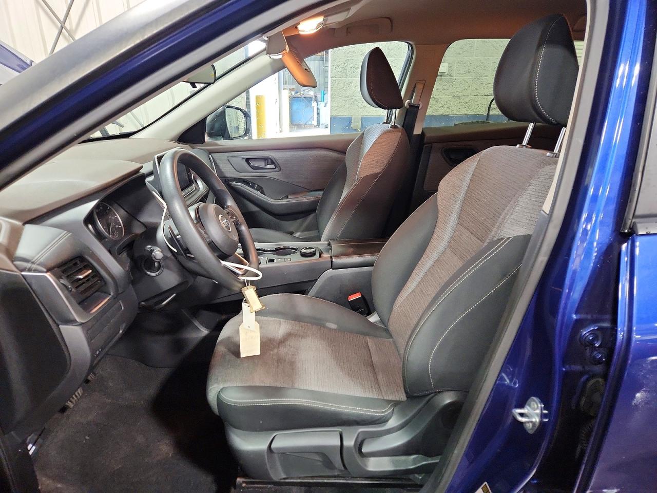 2021 Nissan Rogue S Blue vin: 5N1AT3AB1MC796576