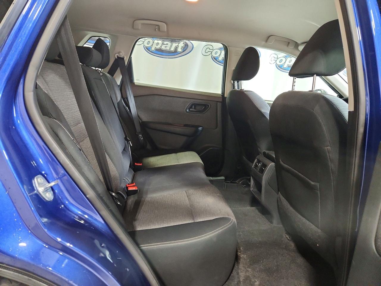 2021 Nissan Rogue S Blue vin: 5N1AT3AB1MC796576