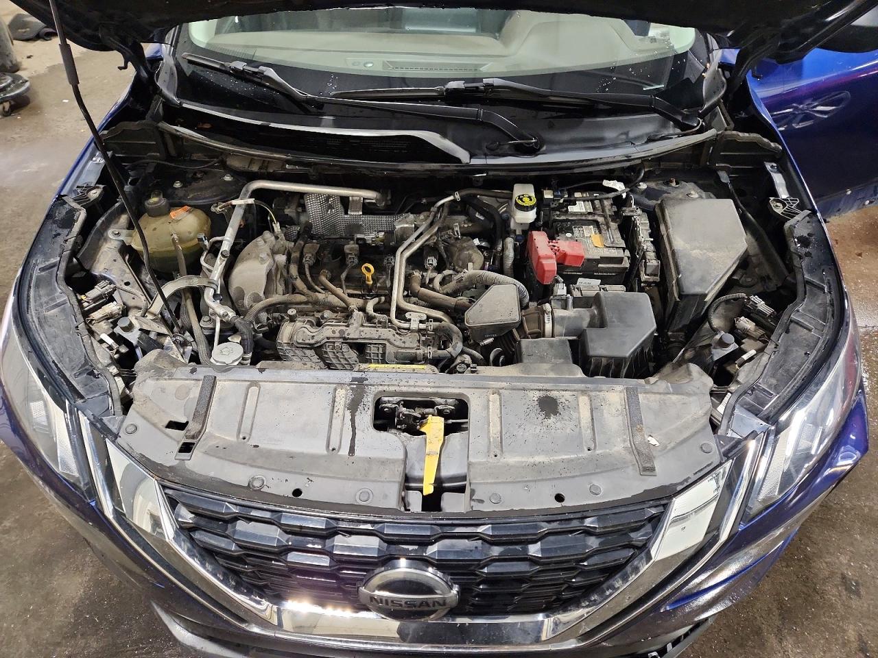 2021 Nissan Rogue S Blue vin: 5N1AT3AB1MC796576