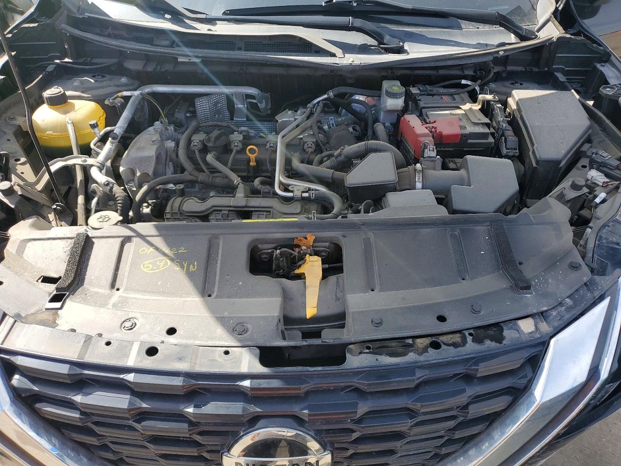 2021 Nissan Rogue S Black vin: 5N1AT3AB3MC807674
